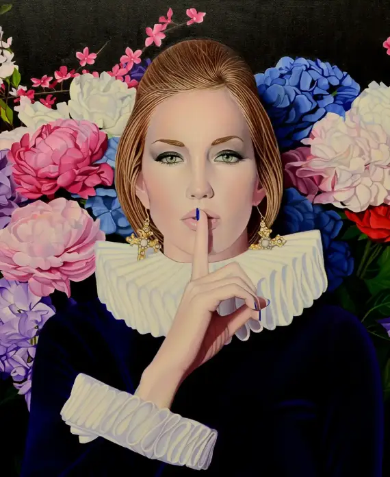 Suzy Smith, Sound of Silence 24 X 30 oil on panel