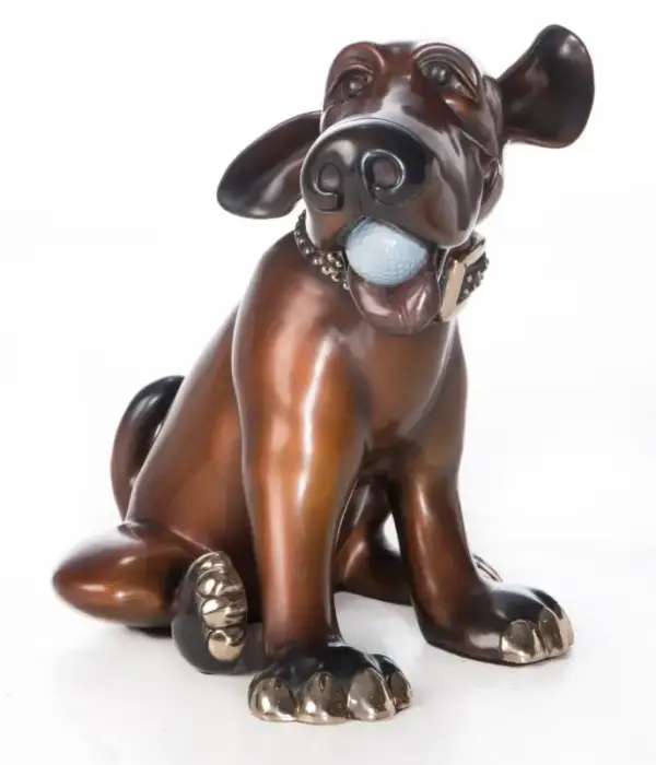Marty Goldstein, Bogey, bronze sculpture edition