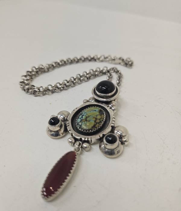 Tibetan Turquoise Pendant No. P10