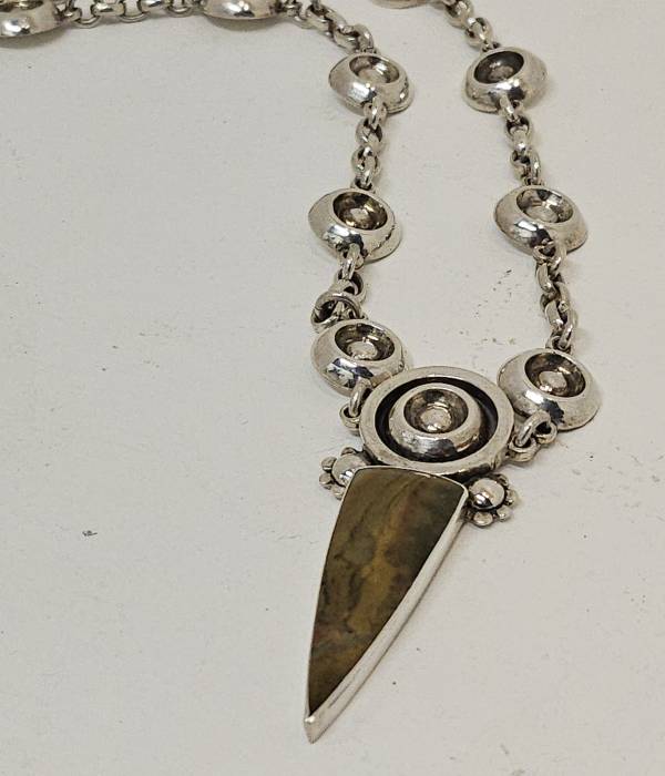 Large Segmented Jasper Pendant No. P3