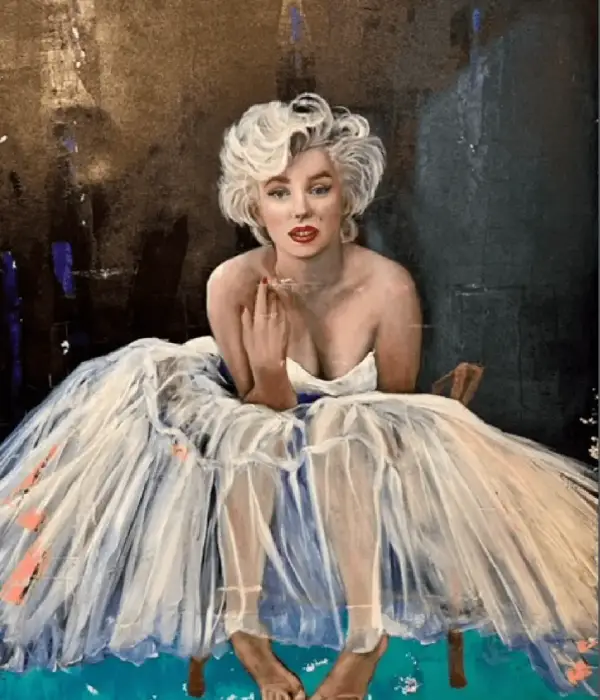 Marilyn 22 on Canvas 36 X 46