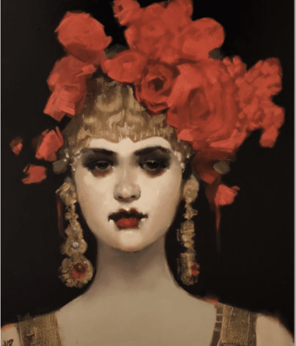 Rosa's Golden Earrings