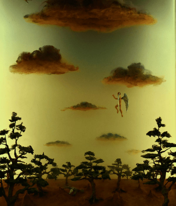 Dawn Evolution At Termite Mound